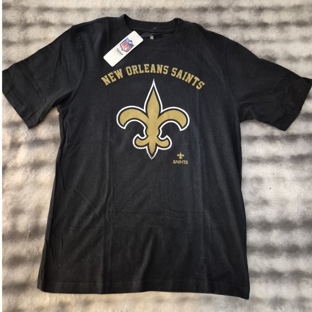 Boys New Orleans Saints T-Shirt Size 18 (XXL)